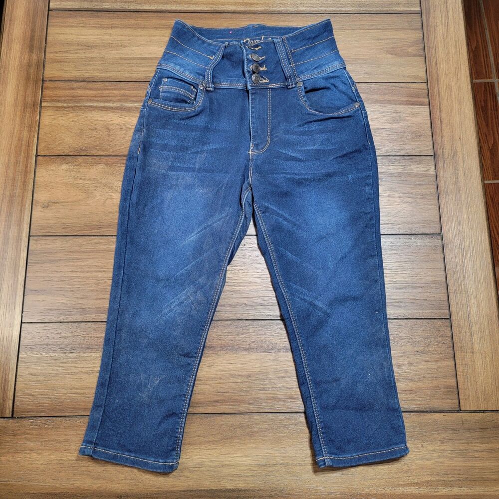 Bamboo Denim Youth Jeans Hi-Waist - Size Youth 9